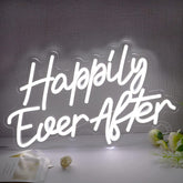 Happily Ever After LED Neon Light Sign